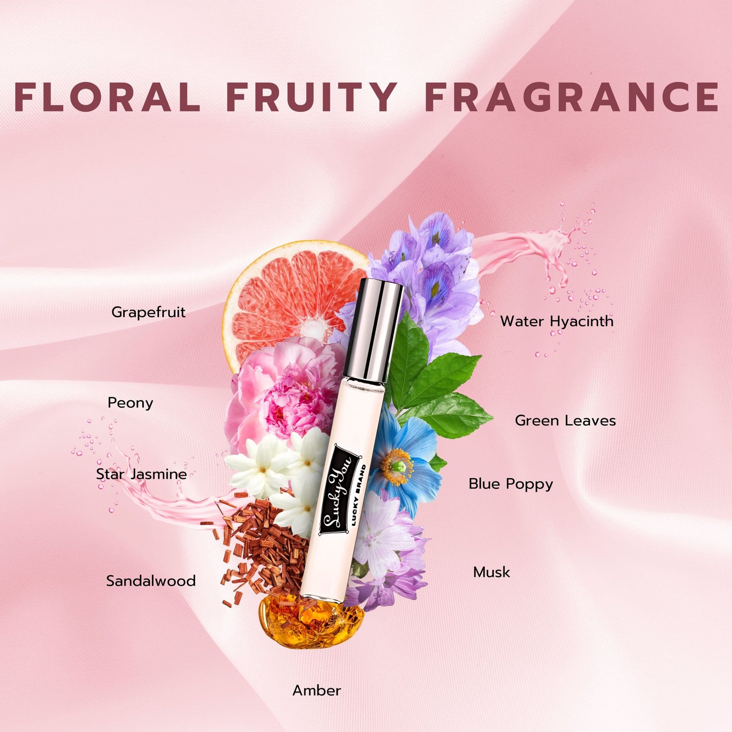 Lucky You Eau de Toilette Rollerball for Women – Mini Roll-On (0.33 oz)