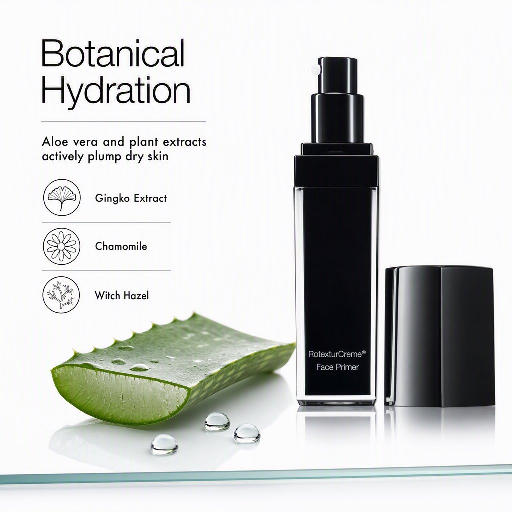RetexturCreme Hydrating Face Primer - Makeup Extender with Pump, 1.2 oz