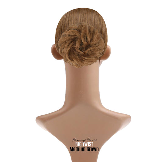 Big Twist Messy Bun Hair Pieces Synthetic Extensions Ready to Wear by Rene of Paris
