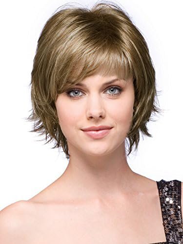 Noriko Sky Synthetic Wig by Rene of Paris and Wig Lift Comb - Honey Wheat-R - Bundle 2 Items