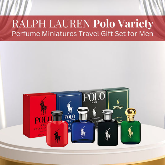 Ralph Lauren Polo Variety 4 Piece Mini Gift Set