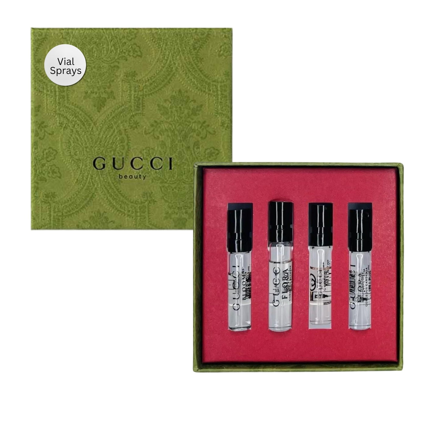 Gucci Perfume 4-Piece Mini EDP Spray Vial Set – Travel Size Collection