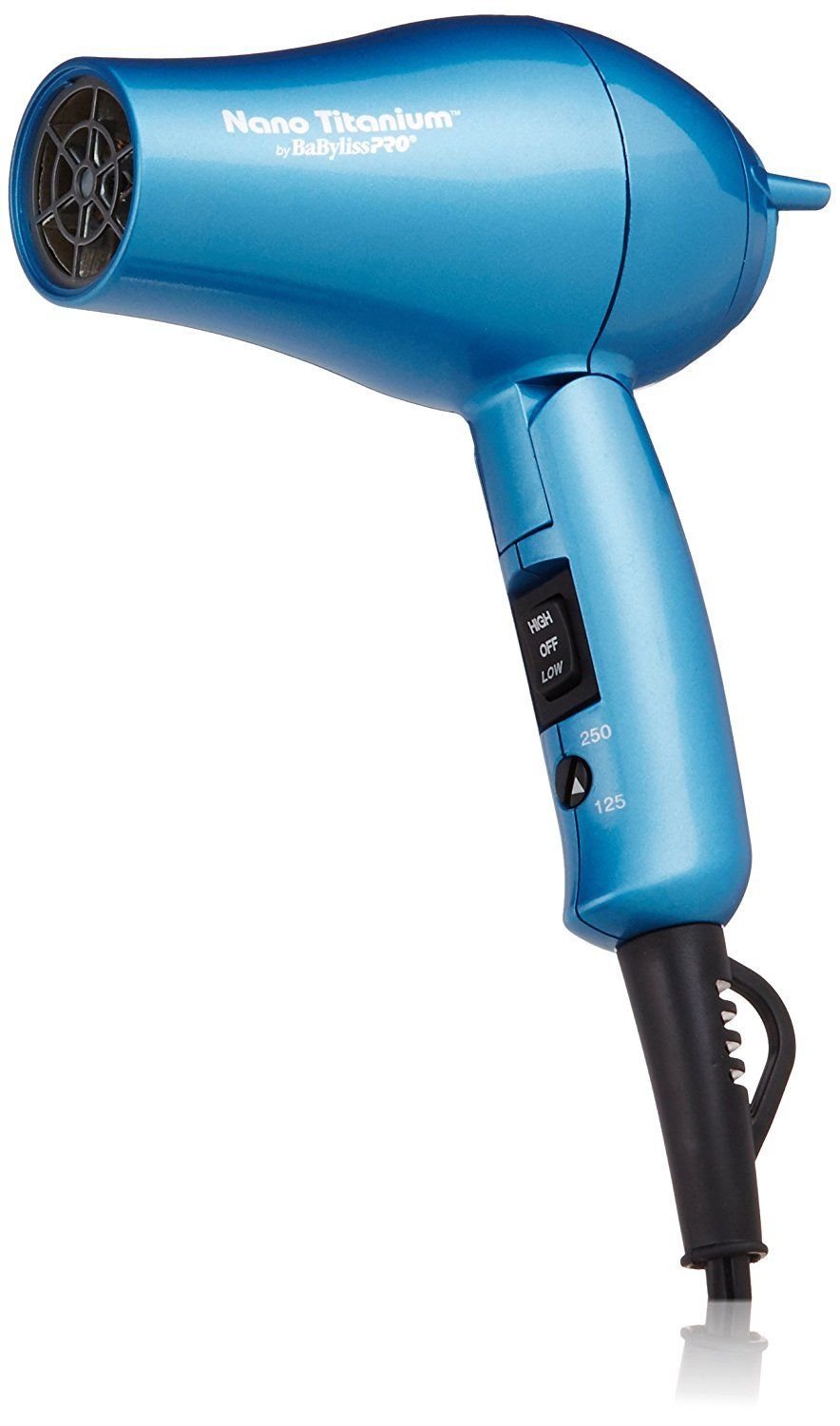 Babyliss Pro Nano Titanium 1 1/4" Ionic Straightener, Dual Voltage Travel Dryer