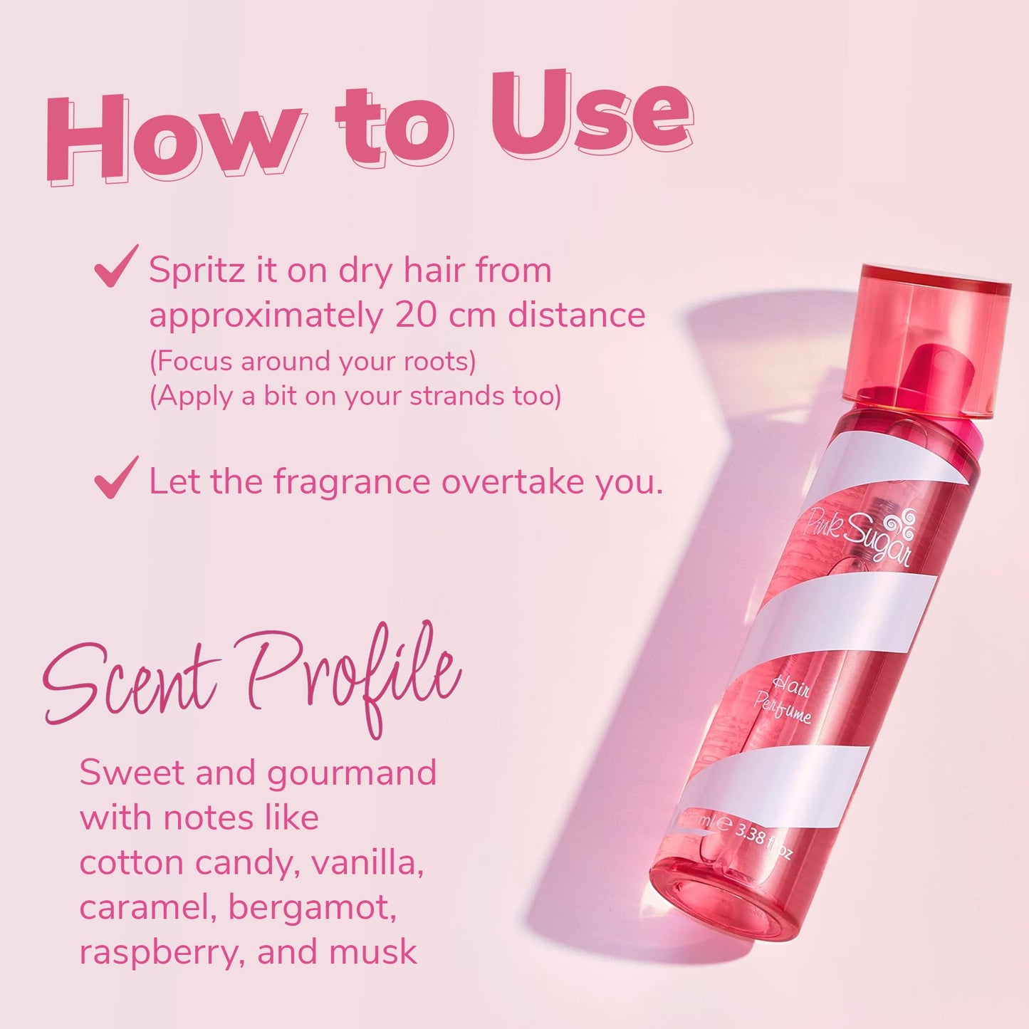 Pink Sugar Hair Perfume, 3.4 oz