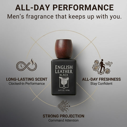 English Leather Black by Dana for Men 3.4 oz Cologne Spray