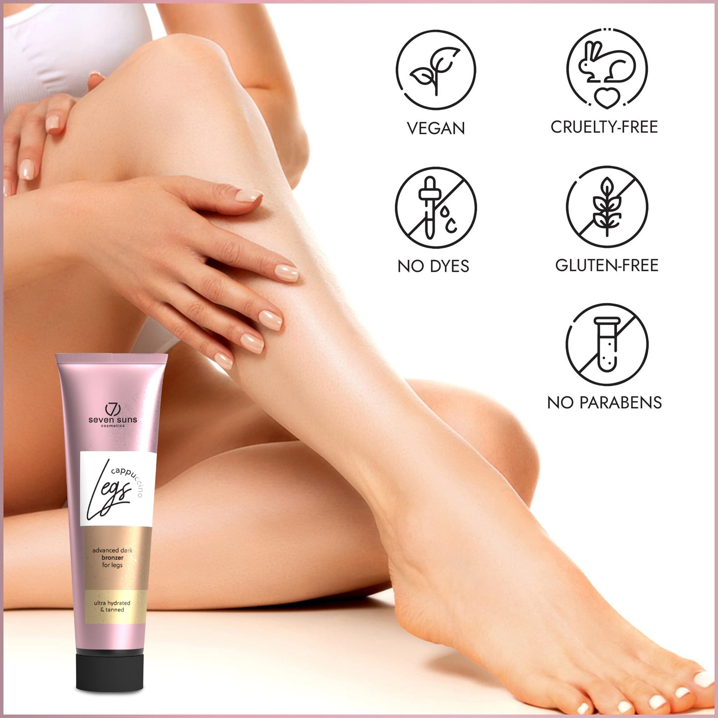 Tanning Bed Lotion for Legs Advanced Dark Bronzer