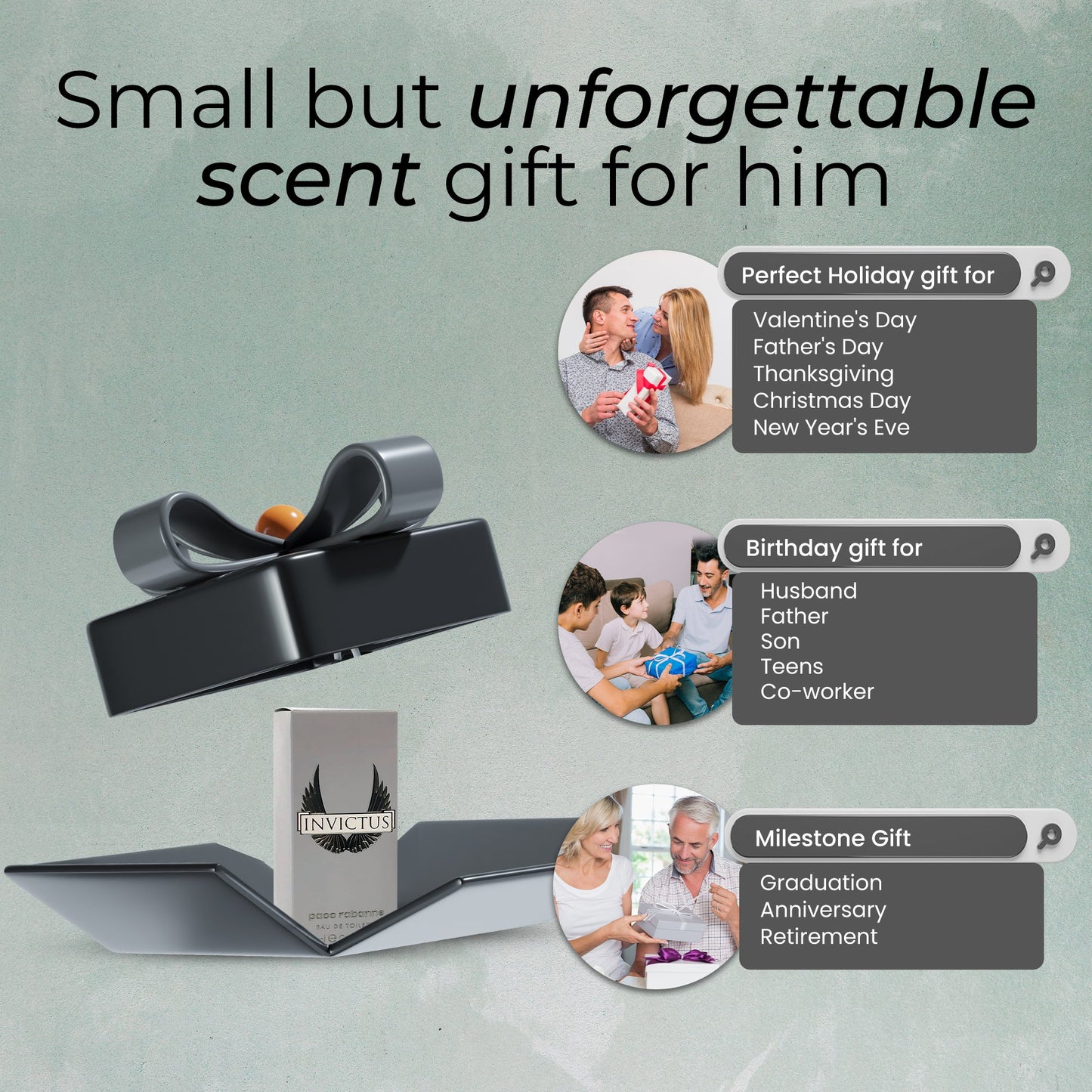 Paco Rabanne Invictus Eau de Toilette for Men, 0.17 Fl Oz Mini/Splash