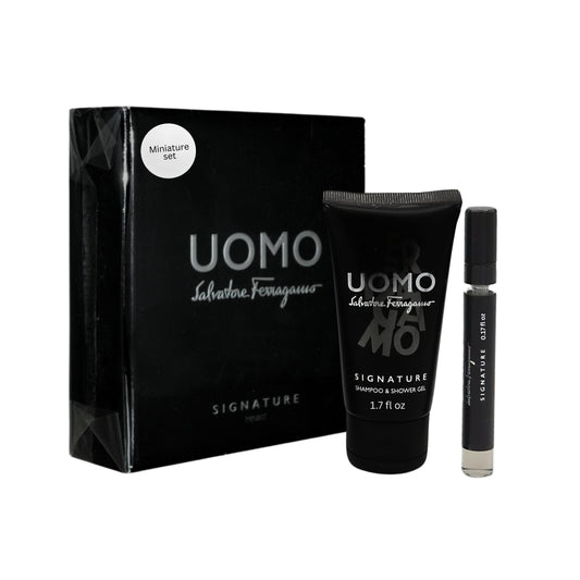 Salvatore Ferragamo Uomo Signature 2Pc Mini Set For Men