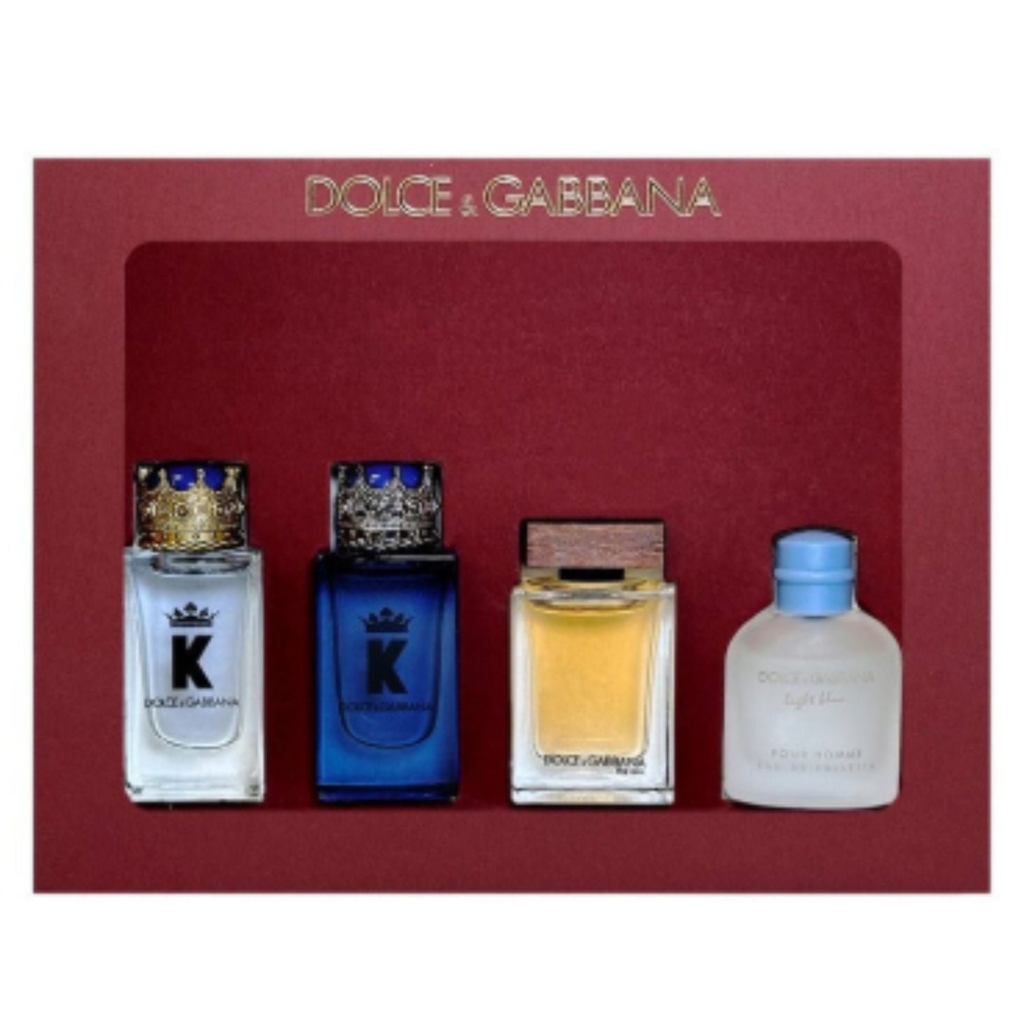 Dolce&Gabbana Mini Fragrance Discovery Set For Men 4pc