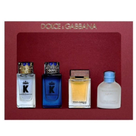 Dolce&Gabbana Mini Fragrance Discovery Set For Men 4pc