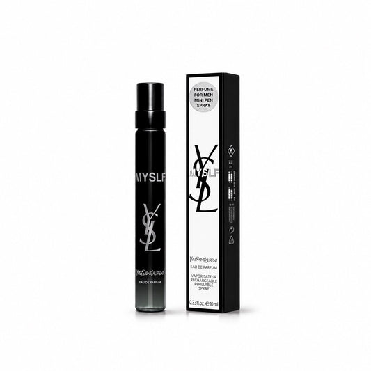 Yves Saint Laurent MYSLF Eau de Parfum for Men – 0.33 oz / 10 ml Travel Spray