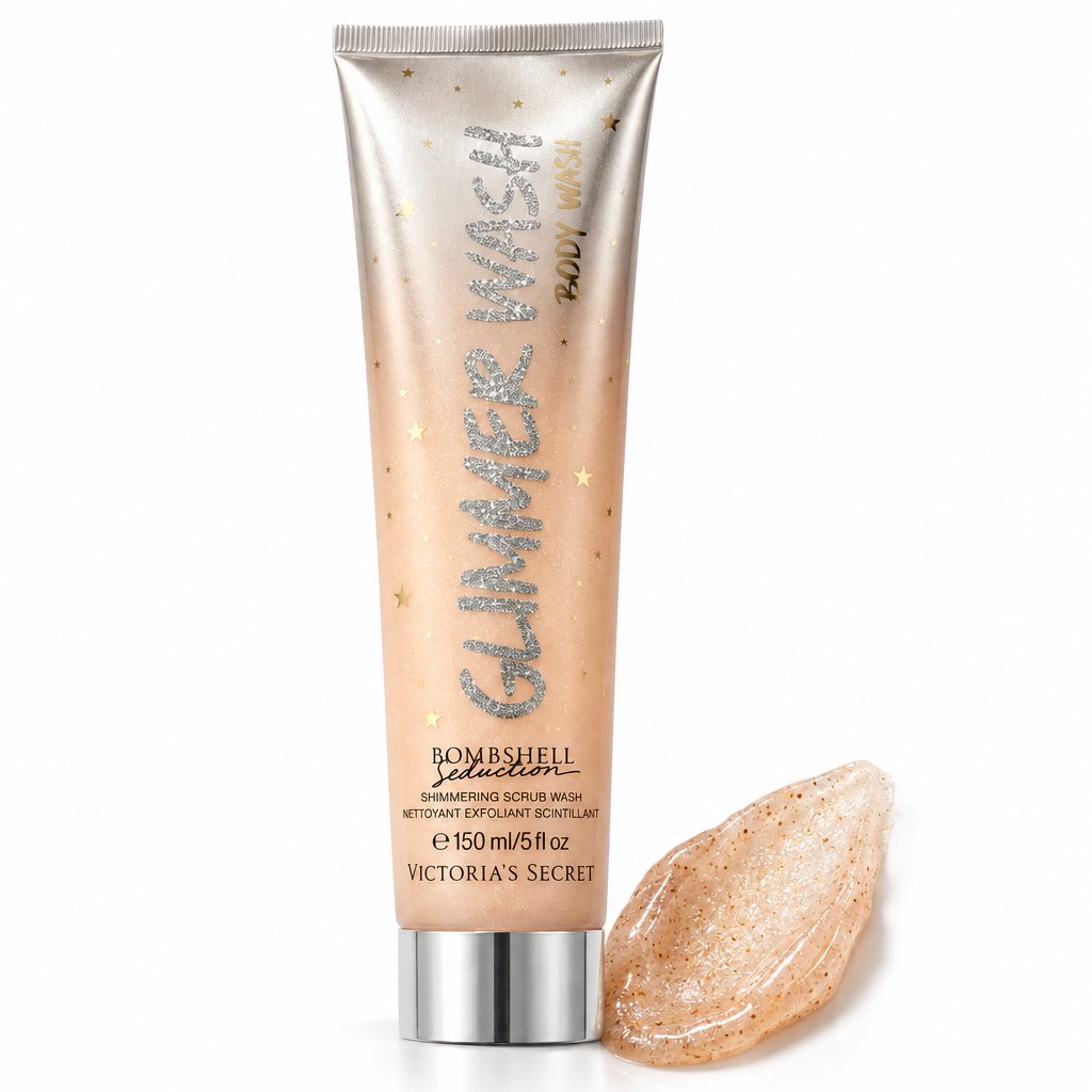 Victoria’s Secret Scandalous Glimmer Body Wash & Shimmering Scrub – 5 oz