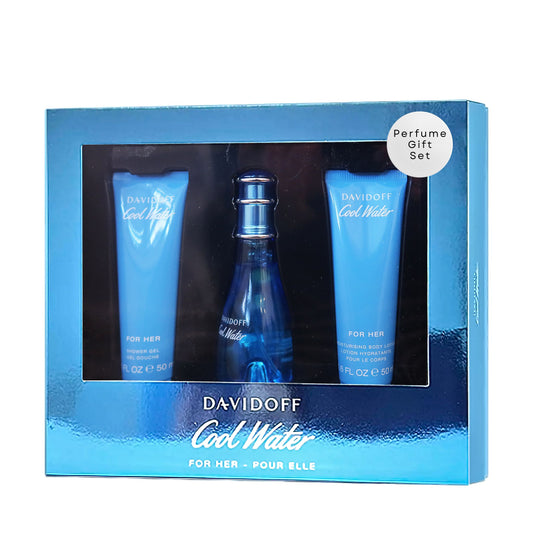 DAVIDOFF Cool Water Perfume for Women Gift Set