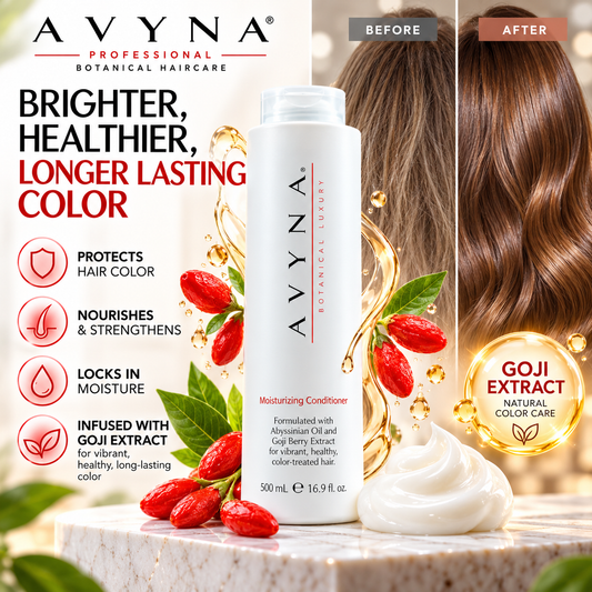 Avyna Hair Conditioner for Color Treated Hair With Goji Extract 16.91 oz
