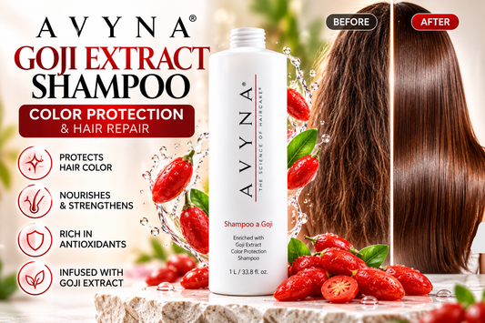 Shampoo for Color Treated Hair with Goji Extract 33.8 Fl Oz by Avyna