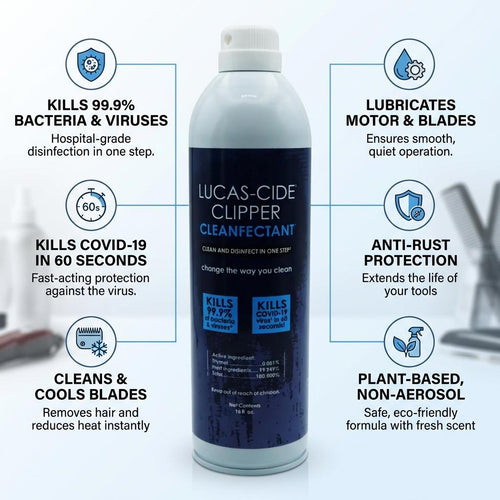 Keep Your Clippers Clean, Cool, And Protected In 60 Seconds Flat.
