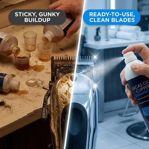 Get Clean Blades Without That Sticky, Gunky Buildup